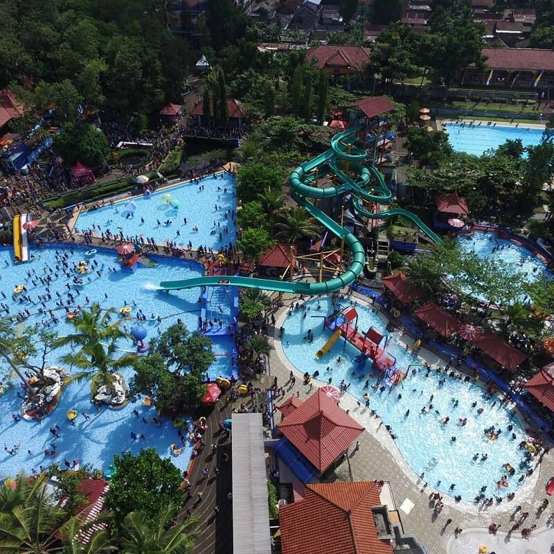 Owabong Purbalingga Year Tiket Masuk Kolam Renang Hotel Salju